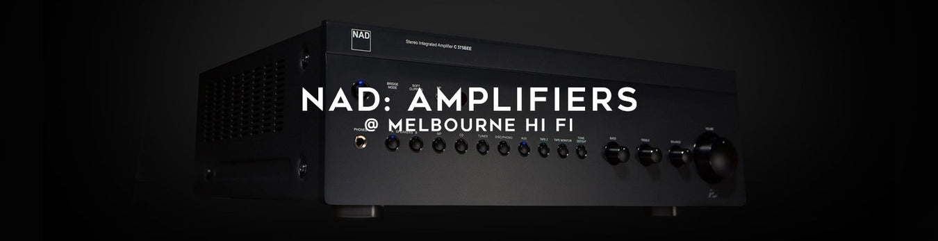 Shop NAD Amplifiers at Melbourne Hi Fi