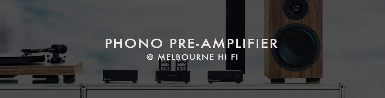 Shop Phono Pre-Amplifiers at Melbourne Hi Fi today