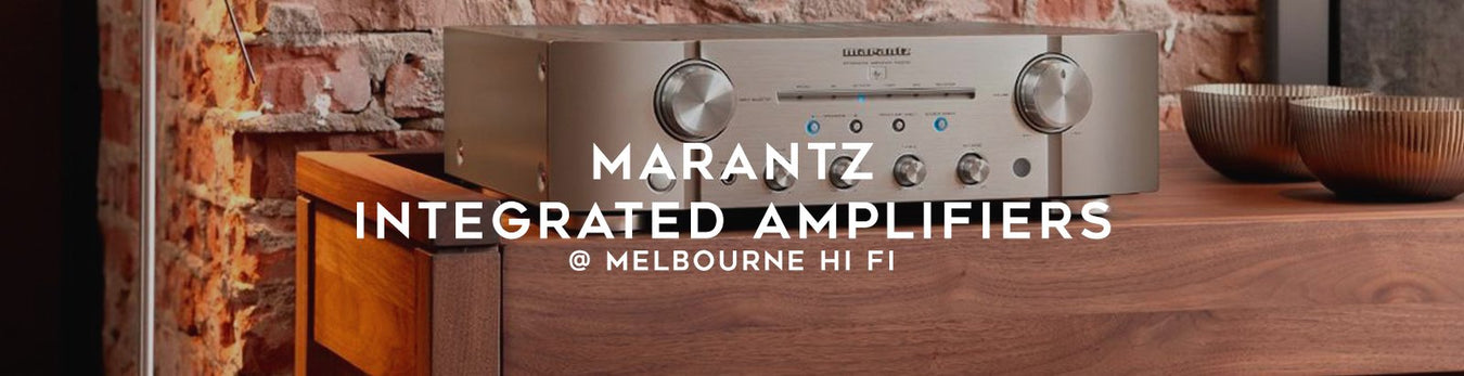 Marantz integrated amplifiers at Melbourne Hi Fi