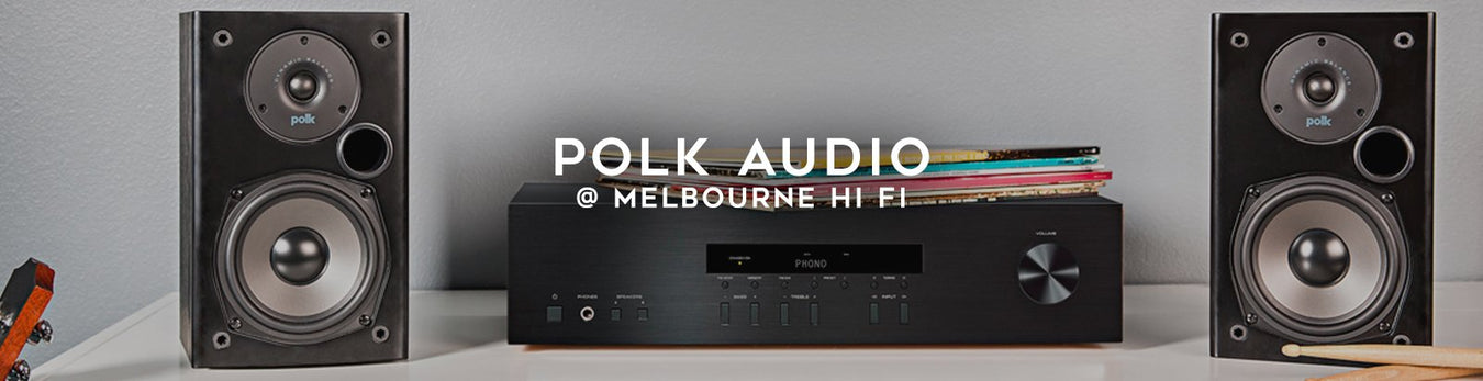 Polk Audio Bookshelf Speakers at Melbourne Hi FI