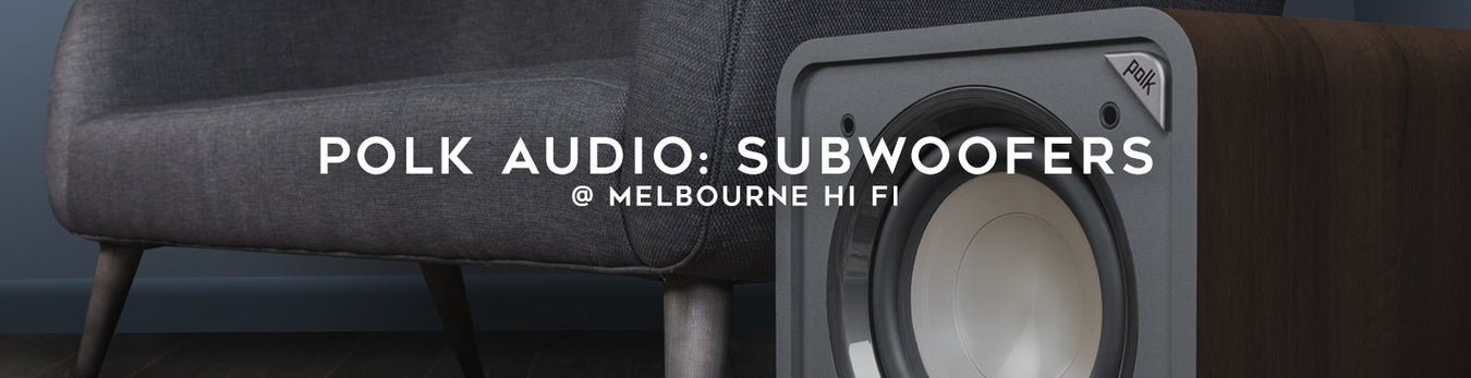 Polk Audio Subwoofers at Melbourne Hi Fi