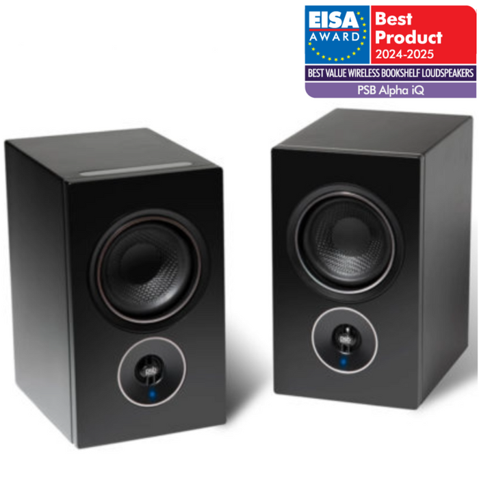 PSB Alpha IQ Streaming Powered Speakers with BluOS