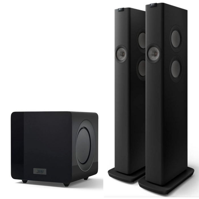 KEF LS60 Wireless Speakers and KC92 Subwoofer Bundle