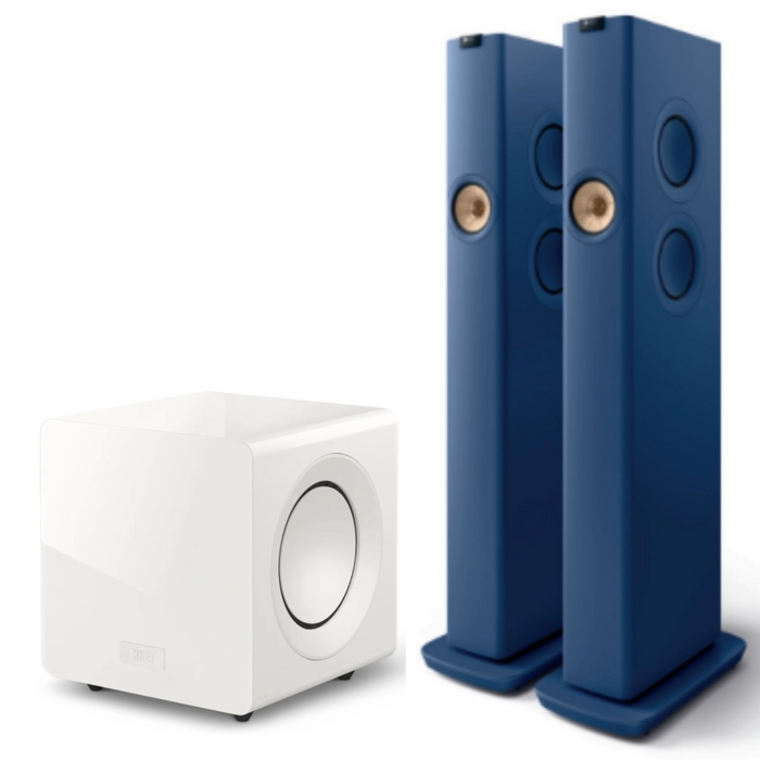 KEF LS60 Wireless Speakers and KC92 Subwoofer Bundle