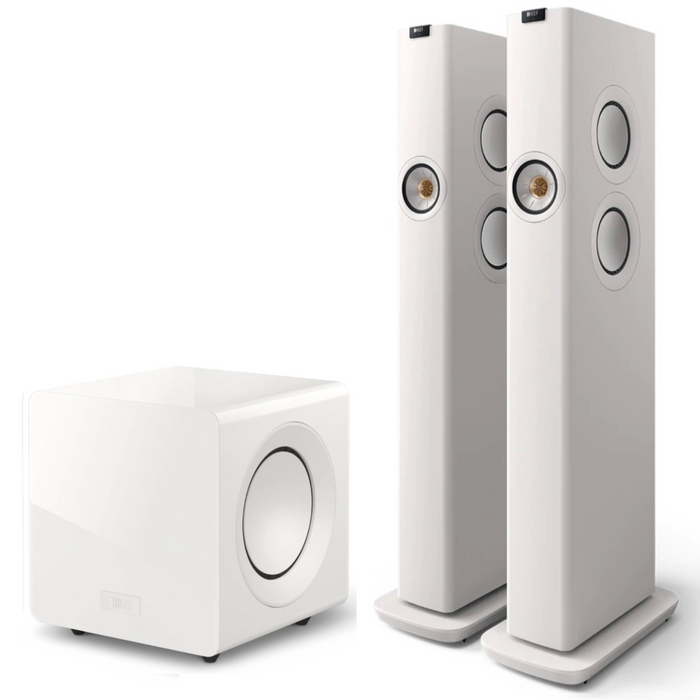 KEF LS60 Wireless Speakers and KC92 Subwoofer Bundle