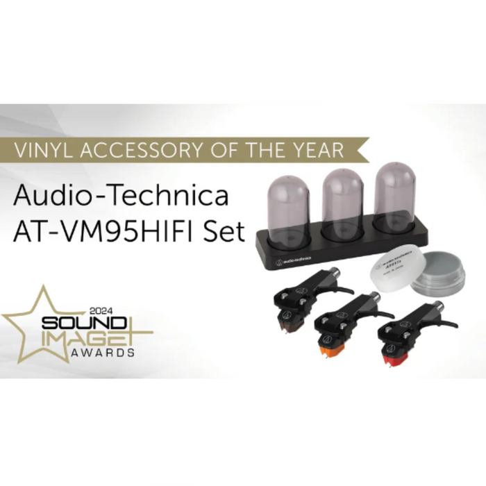 Audio-Technica Dual Moving Magnet Cartridge and Accessory Set