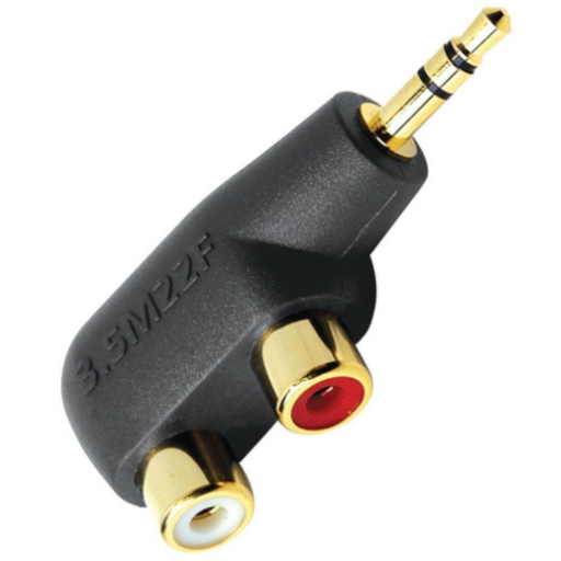 AudioQuest | Hard Mini 3.5mm to/from RCA Adaptor | Melbourne Hi Fi1