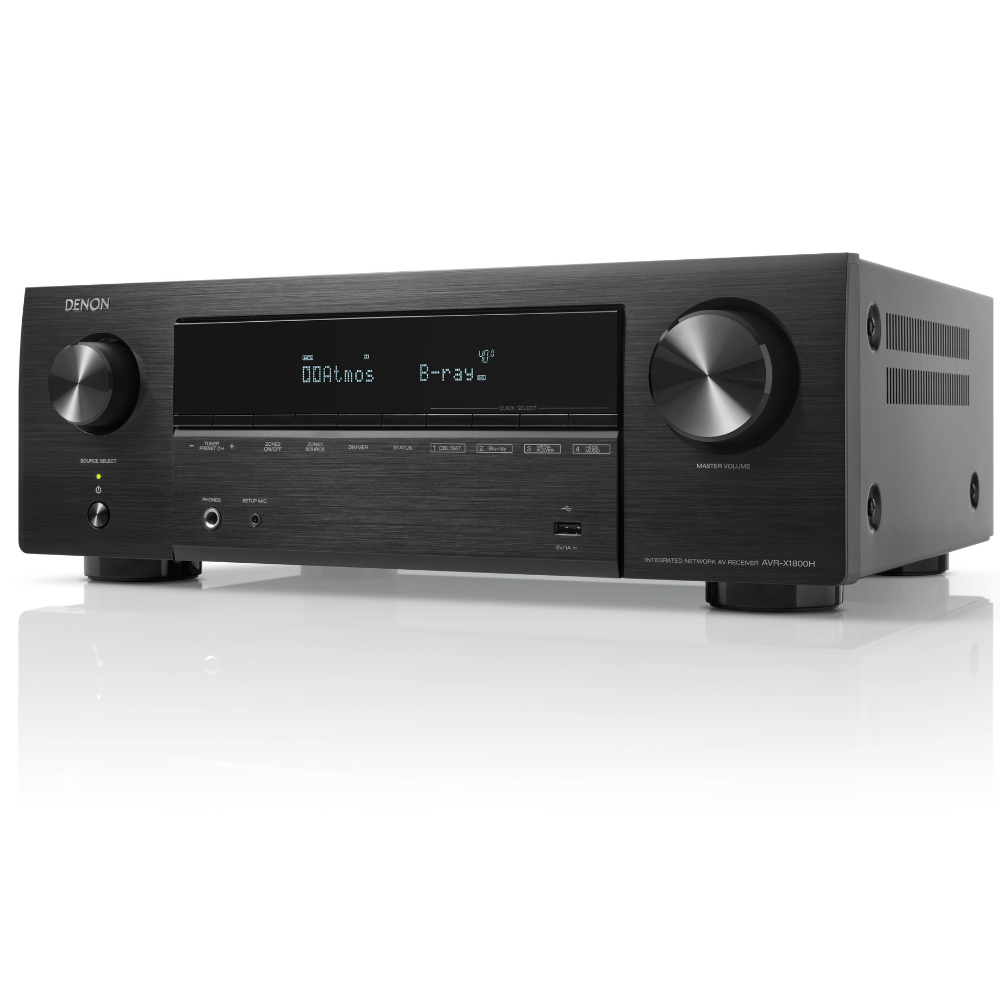 Denon | AVR-X1800H 7.2 ch AV Receiver | Melbourne Hi Fi