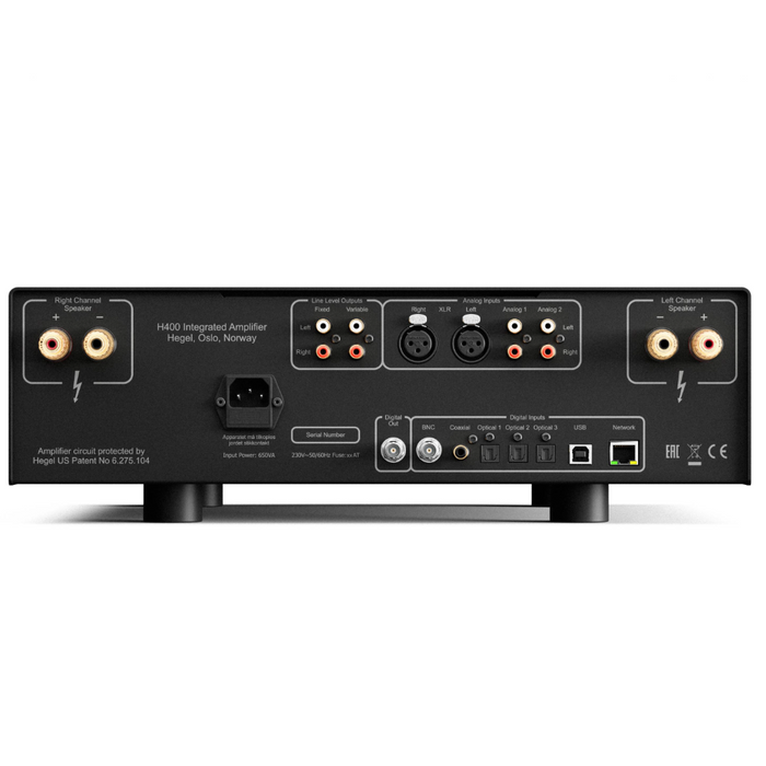 Hegel | H400 Integrated Streaming Amplifier | Melbourne Hi Fi6