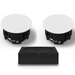 Sonos | 8 inch In-Ceiling Speakers and Sonos Amp Set | Melbourne Hi Fi2