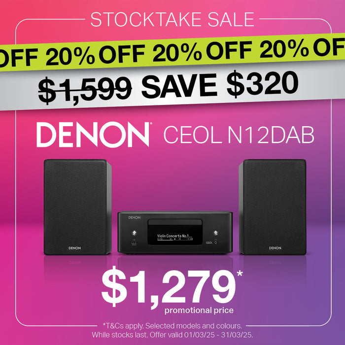 Denon CEOL N12DAB Hi Fi Network CD Mini System