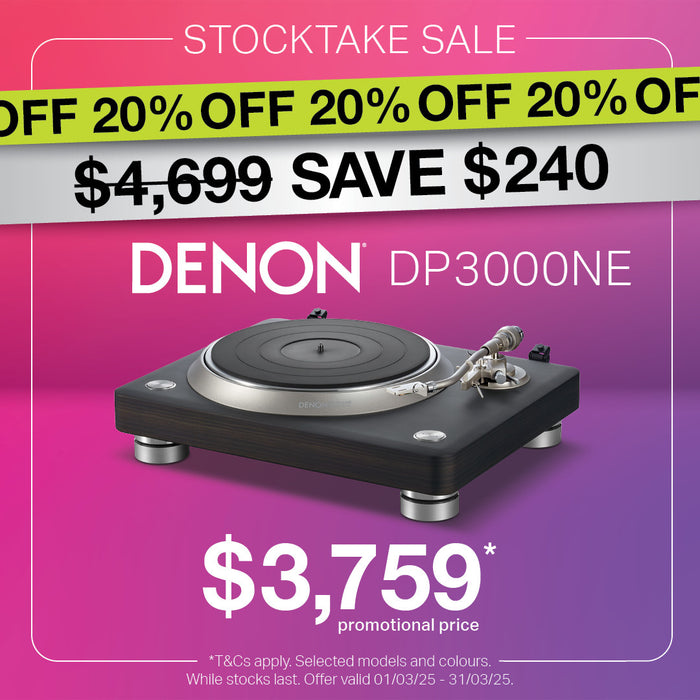 Denon DP-3000NE Premium Direct-Drive Turntable