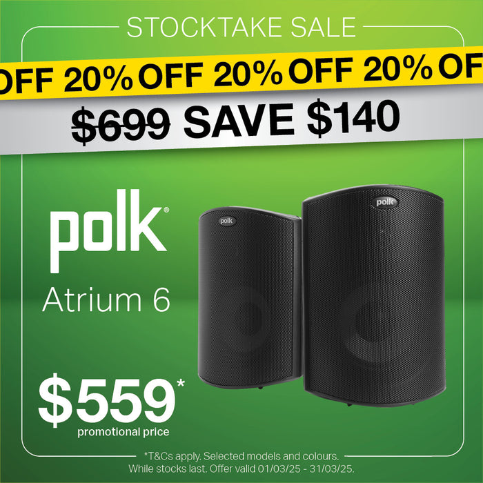 Polk Audio Atrium 6 All Weather Outdoor Speakers