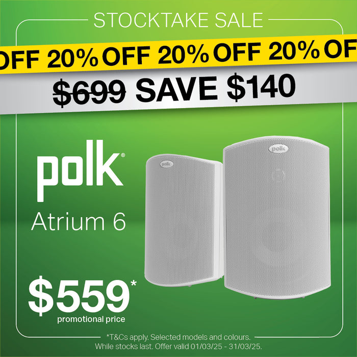 Polk Audio Atrium 6 All Weather Outdoor Speakers