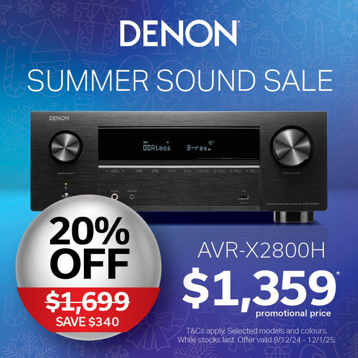 Denon AVR-X2800H AV Receiver